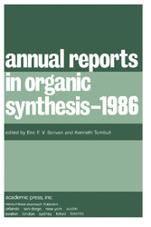 Annual Reports in Organic Synthesis - 1986