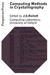 Computing Methods in Crystallography