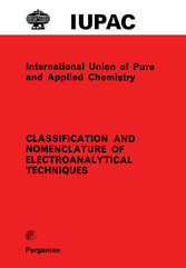 Classification and Nomenclature of Electroanalytical Techniques