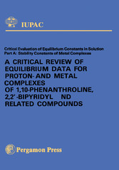 A Critical Review of Equilibrium Data for Proton- and Metal Complexes of 1,10-Phenanthroline, 2,2'-Bipyridyl and Related Compounds