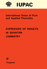 Expression of Results in Quantum Chemistry