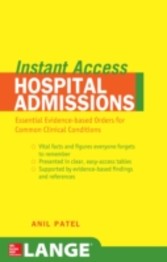 LANGE Instant Access Hospital Admissions