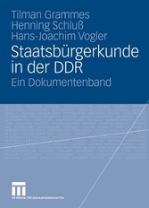 Staatsbürgerkunde in der DDR