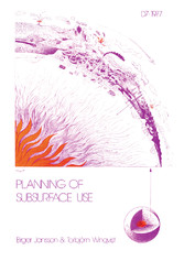 Planning of Subsurface Use