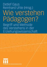 Wie verstehen Pädagogen?