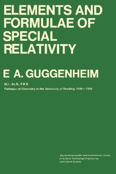 Elements and Formulae of Special Relativity