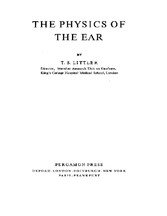 The Physics of the Ear