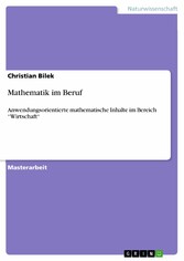 Mathematik im Beruf