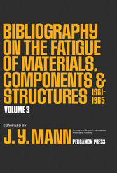 Bibliography on the Fatigue of Materials, Components and Structures