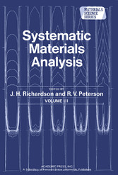 Systematic Materials Analysis