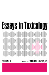 Essays in Toxicology