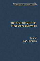 The Development of Prosocial Behavior