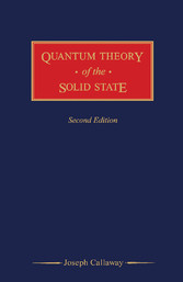 Quantum Theory of the Solid State