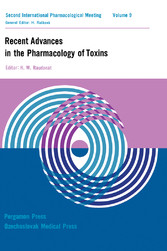 Recent Advances in the Pharmacology of Toxins