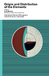 Origin and Distribution of the Elements