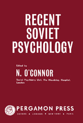 Recent Soviet Psychology