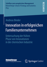 Innovation in erfolgreichen Familienunternehmen