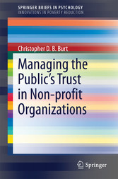 Managing the Public's Trust in Non-profit Organizations