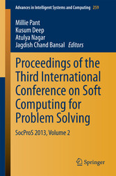 Proceedings of the Third International Conference on Soft Computing for Problem Solving