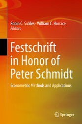 Festschrift in Honor of Peter Schmidt