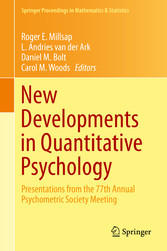 New Developments in Quantitative Psychology