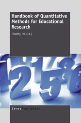 Handbook of Quantitative Methods for Educational Research