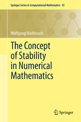 The Concept of Stability in Numerical Mathematics