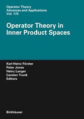 Operator Theory in Inner Product Spaces