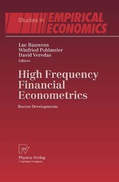 High Frequency Financial Econometrics