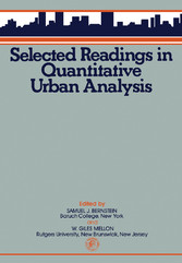 Selected Readings in Quantitative Urban Analysis