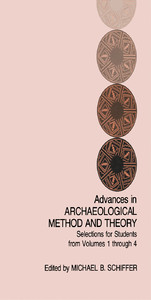 Advances in Archaeological Method and Theory