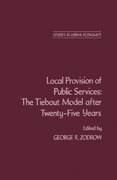 Local Provision of Public Services