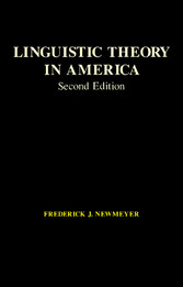 Linguistic Theory in America