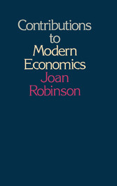 Contributions to Modern Economics