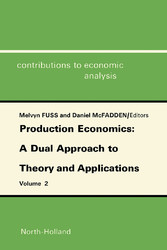 Production Economics: A Dual Approach to Theory and Applications