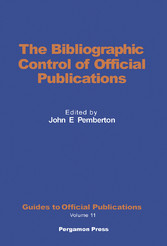 The Bibliographic Control of Official Publications