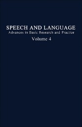 Speech and Language