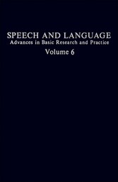 Speech and Language