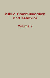 Public Communication and Behavior