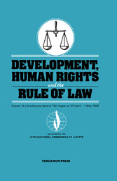 Development, Human Rights and the Rule of Law