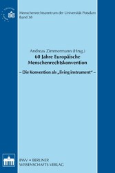 60 Jahre Europäische Menschenrechtskonvention