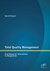 Total Quality Management: Eine Chance für Unternehmen im Baugewerbe