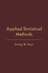 Applied Statistical Methods