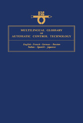 Multilingual Glossary of Automatic Control Technology