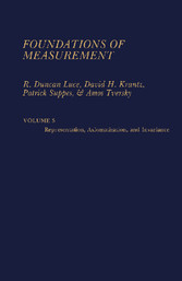 Foundations of Measurement