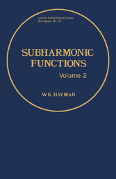 Subharmonic Functions