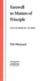 Farewell to Matters of Principle: Philosophical Studies