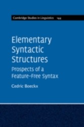 Elementary Syntactic Structures