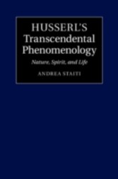 Husserl's Transcendental Phenomenology