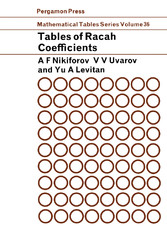 Tables of Racah Coefficients